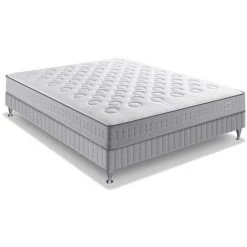 INTENSEDECO Matelas Simmons 504 Ressorts Ensachés SW1 - INITIAL 140x190cm - Blanc