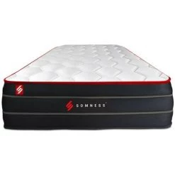SOMNESS Matelas BOOST Ressorts Ensachés Et Mémoire De Forme 90x190