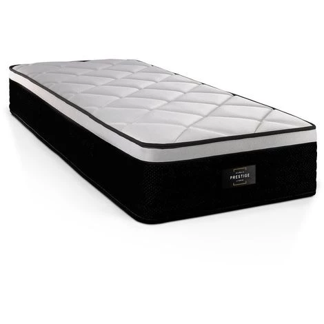 PRESTIGELITERIE Matelas Suite 90x200 Ressorts Ensachés, Mémoire De Forme 5 Zones 1 PRESTIGELITERIE Matelas Suite 90x200 Ressorts Ensachés, Mémoire De Forme 5 Zones