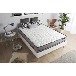 ACTISOM Matelas ACTIMEMO 90x190cm 2 Faces à MÉMOIRE DE FORME 3zones De Confort 9 ACTISOM Matelas ACTIMEMO 90x190cm 2 Faces à MÉMOIRE DE FORME 3zones De Confort -Matelas Soldes Boutique 14224140 5