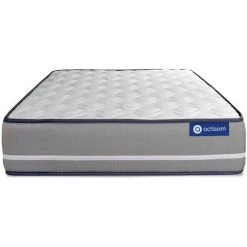 ACTISOM Matelas Ressorts Ensachés ACTIFLEX PUR 90x200cm 3zones De Confort