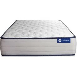 ACTISOM Matelas Ressorts Ensachés Et Mémoire De Forme ACTIFLEX FORM 90x200 Cm 5zones De Confort