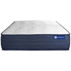 ACTISOM Matelas 90x200 Mémoire De Forme 5zones De Confort