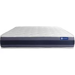 ACTISOM Matelas Ressorts Ensachés+Mémoire De Forme ACTIFLEX MORPHO 140x200 Maxi épaisseur 5zones De Confort