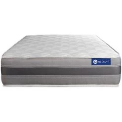 ACTISOM Matelas Mémoire De Forme 90x190 Cm Maxi épaisseur 5zones De Confort