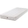 KING OF DREAMS Natural Matelas 90x190 Souple En Latex Naturel 80 Kg/m3 - DEHOUSSABLE - 21 Cm - Compatible Literies électriques