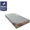 NUITS D'OR Matelas 20 Cm Pour Sommier Electrique Ou Mécanique Soutien Ferme 70x190 Mousse Mémoire De Forme 55 Kg/m3 + Oreiller à Mémoire De Forme OFFERT Valeur 89 Û Up&down Visco