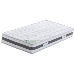 KING OF DREAMS Matelas 90x200 Mousse à Mémoire De Forme 50 Kg/m3 - Trés Ferme - 23 Cm + Oreiller à Mémoire De Forme OFFERT Valeur 89 Û King Memory