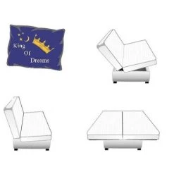 KING OF DREAMS Matelas Clic Clac 130x190 Mousse Poli Lattex Indéformable Tissu Strech Trés Résistant Hauteur 10 Cm Soutien Ferme + Protège Matelas OFFERT 130x190 TECHNO10 9 KING OF DREAMS Matelas Clic Clac 130x190 Mousse Poli Lattex Indéformable Tissu Strech Trés Résistant Hauteur 10 Cm Soutien Ferme + Protège Matelas OFFERT 130x190 TECHNO10 -Matelas Soldes Boutique 14287982 5