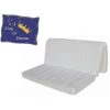 KING OF DREAMS Matelas BZ 160x200 Mousse Poli Lattex Indéformable Tissu Strech Trés Résistant - Hauteur 10 Cm - Soutien Ferme + Oreiller à Mémoire De Forme Valeur 89 Euros OFFERT 160x200 TECHNO10