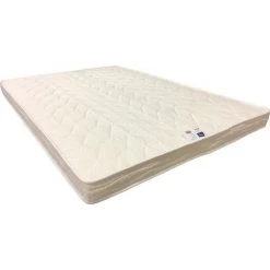 KING OF DREAMS Matelas Pour Canapé Lit 140x200 Latex Naturel De Densité 80 Kg/m3 Et Mousse Poli Lattex Indéformable Tissu Strech Trés Résistant - Hauteur 15 Cm - Soutien Equilibré + Oreiller à Mémoire De Forme Valeur 89 Euros OFFERT 140x200 FIRST15
