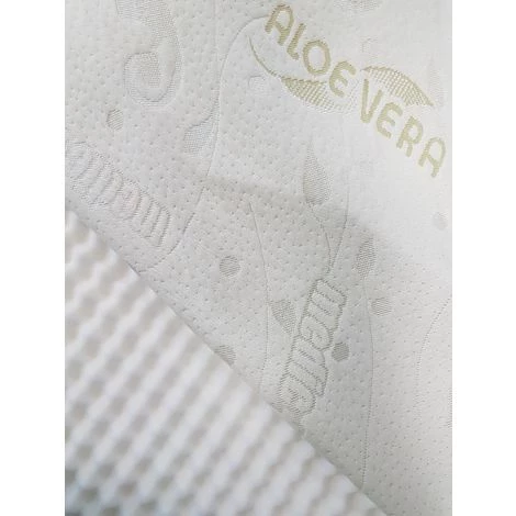 KING OF DREAMS Sur-matelas 4cm 90x200 Mousse à Mémoire De Forme Massante 55Kg/m3 Déhoussable Housse Lavable à 30¡ à L'Aloe Vera 90 200 5 KING OF DREAMS Sur-matelas 4cm 90x200 Mousse à Mémoire De Forme Massante 55Kg/m3 Déhoussable Housse Lavable à 30¡ à L'Aloe Vera 90 200 – Image 5