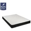 NUITS D'OR Lot De 2 Matelas 80x190 Latex Haute Résilience 80 Kg/m3 + Aertech - Epaisseur 20 Cm - Soutien Ferme - Hypoallergénique + 2 Protèges Matelas OFFERTS 80 190