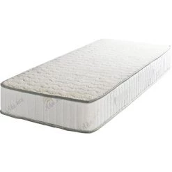KING OF DREAMS Matelas 90x190 Mousse Poli Lattex Indéformable - 23 CM + Soutien Ferme + Oreiller Mémoire + Protège Matelas OFFERTS 90 190