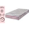 LITERIEJULIEN Matelas Bambou + Alése 70x190 X 23 Cm - Trés Ferme - Noyau Poli Lattex HR Derniére Génération - Trés Respirant