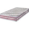 KINGOFDREAMS Matelas 140x190 Tissu Bambou Mousse Poli Lattex Indéformable - Hauteur 24 Cm - Soutien Trés Ferme - Orthopédique Bamboo 140 190