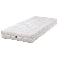 NUITS D'OR Matelas 140x190 Mousses Latex + Aertech - Soutien Trés Ferme - 7 Zones De Confort - Epaisseur 21 Cm + Protège Matelas OFFERT 140 190