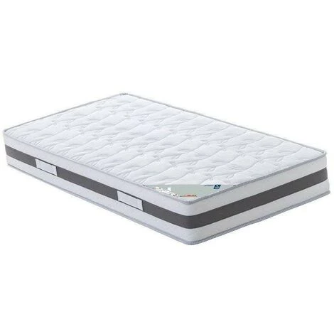 LITERIEJULIEN Matelas Mémoire De Forme 60 Kg/m3 80x200 X 23 Cm Ferme + Oreiller Visco - 7 Zones De Confort - Noyau Poli Lattex HR Derniére Génération - Trés Respirant 1 LITERIEJULIEN Matelas Mémoire De Forme 60 Kg/m3 80x200 X 23 Cm Ferme + Oreiller Visco - 7 Zones De Confort - Noyau Poli Lattex HR Derniére Génération - Trés Respirant
