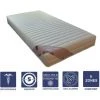 LITERIEJULIEN Matelas + Alése 90x200 X 19 Cm Trés Ferme - 5 Zones De Confort - Noyau Aertech+ 35 Kg/m3 HR Derniére Génération - Trés Respirant