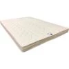 KING OF DREAMS Matelas Hauteur 15 Cm Soutien Ferme 200x200 Mousse Poli Lattex Indéformable Tissu Strech Trés Résistant + Oreiller OFFERT YELLOW15