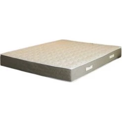 KING OF DREAMS Matelas 80x200 X 23 Cm + Oreiller Mémoire + Protège Matelas Offerts Avec Latex Naturel Densité 80 Kg/m3 - Tissu 100% Coton - Compatible Sommiers Articulés - Soutien Trés Ferme