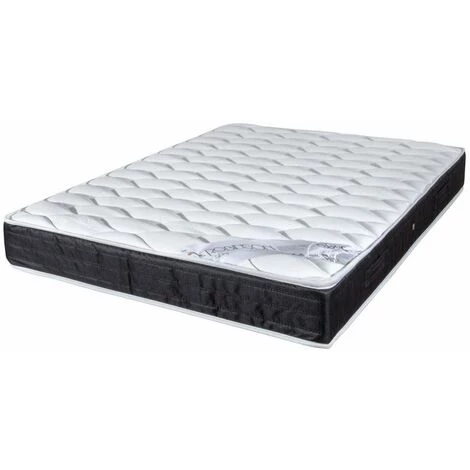 EBAC LITERIE Matelas Robinson 140x190 - Ressorts Ensachés - Hauteur 21 Cm - Indépendance Couchage - Blanc/Ecru/Ivoire 1 EBAC LITERIE Matelas Robinson 140x190 - Ressorts Ensachés - Hauteur 21 Cm - Indépendance Couchage - Blanc/Ecru/Ivoire