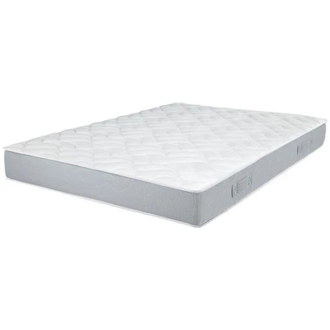 EBAC LITERIE Matelas Melior 140x190 - Mousse - Hauteur 21 Cm - Soutien 5 Zones Confort - Blanc/Ecru/Ivoire 1 EBAC LITERIE Matelas Melior 140x190 - Mousse - Hauteur 21 Cm - Soutien 5 Zones Confort - Blanc/Ecru/Ivoire