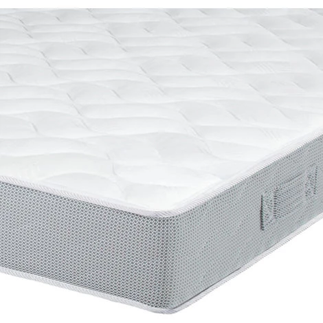 EBAC LITERIE Matelas Melior 140x190 - Mousse - Hauteur 21 Cm - Soutien 5 Zones Confort - Blanc/Ecru/Ivoire 2 EBAC LITERIE Matelas Melior 140x190 - Mousse - Hauteur 21 Cm - Soutien 5 Zones Confort - Blanc/Ecru/Ivoire – Image 2