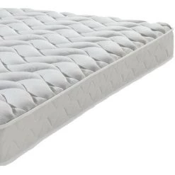 EBAC LITERIE Matelas Melissa 140x190 - Mousse - Hauteur 13 Cm - Soutien 3 Zones Confort - Blanc/Ecru/Ivoire 6 EBAC LITERIE Matelas Melissa 140x190 - Mousse - Hauteur 13 Cm - Soutien 3 Zones Confort - Blanc/Ecru/Ivoire -Matelas Soldes Boutique 14371618 3