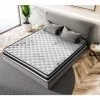 BEZEN Matelas Antistress Carbon Therapy 90x180 à Mémoire De Forme - Athèrmique - Très Ferme - Blanc Et Noir
