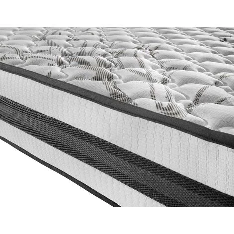BEZEN Matelas Antistress Carbon Therapy 90x180 à Mémoire De Forme - Athèrmique - Très Ferme - Blanc Et Noir 3 BEZEN Matelas Antistress Carbon Therapy 90x180 à Mémoire De Forme - Athèrmique - Très Ferme - Blanc Et Noir – Image 3