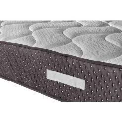 BEZEN Matelas Graphène Athèrmique 7 Zones Confort Mémoire De Forme 25 CM - GRAFENO DELUXE 135X190 - Blanc Et Gris -Matelas Soldes Boutique 14832053 3
