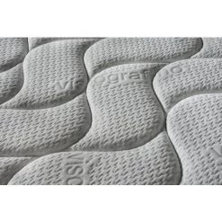 BEZEN Matelas Graphène Athèrmique 7 Zones Confort Mémoire De Forme 25 CM - GRAFENO DELUXE 135X190 - Blanc Et Gris -Matelas Soldes Boutique 14832053 4