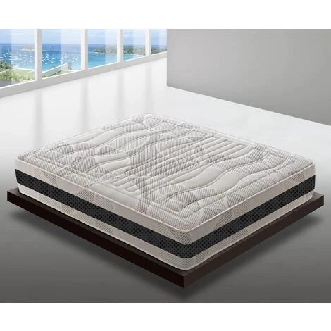 ILOVESLEEP Matelas 80X190 1600 Ressorts Ensachés – Mémoire De Forme - Housse Amovible 7 Zones Mod Franciacorta 1 ILOVESLEEP Matelas 80X190 1600 Ressorts Ensachés – Mémoire De Forme - Housse Amovible 7 Zones Mod Franciacorta