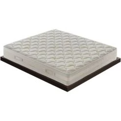 ILOVESLEEP Matelas 80x200 à 9 Zones En Mousse à Mémoire De Forme Et Le Tissu D'aloès Modèle Ibiza -Matelas Soldes Boutique 15141772 3
