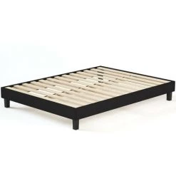 Ensemble Matelas Mémoire + Sommier 160x200 Memo HR Hbedding - Mousse Ergo, Mousse HR 35kg Et Mousse Effet Mémoire De Forme - Blanc -Matelas Soldes Boutique 15313321 5