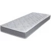 EBAC LITERIE Matelas Wave 80x200 - Mousse - Hauteur 18 Cm - Soutien Morphologique 3 Zones Confort - Blanc/Ecru/Ivoire