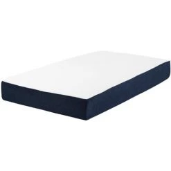 BELIANI Matelas En Mousse Blanc 90x200 - Blanc