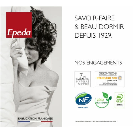 Matelas Epeda BONSAI 80x190 Ressorts 4 Matelas Epeda BONSAI 80x190 Ressorts – Image 4