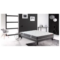 Matelas Epeda MODE 90x200 Ressorts - Blanc -Matelas Soldes Boutique 15836496 3