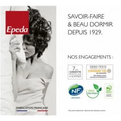 Matelas Epeda MODE 90x200 Ressorts - Blanc -Matelas Soldes Boutique 15836496 4