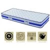 PROVENCE LITERIE Matelas Très Epais 28,5 Cm 70x190 Ferme - 7 Zones De Confort - Ame Poli Lattex Haute Résilience - Hypoallergénique