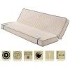 KINGOFDREAMS Matelas Ferme Pour Clic Clac + Alèse 140x200 X 20 Cm + Oreiller Visco - Dim Assise 70 Cm - 7 Zones De Confort - - Noyau Mousse Poli Lattex Haute Résilience - Hypoallergénique
