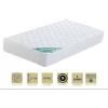 PROVENCE LITERIE Matelas 120x190 X 21 Cm + Oreiller Visco - Ferme - Aertech+ 35 Kg/m3 HR Haute Densité - Hypoallergénique - 5 Zones De Confort