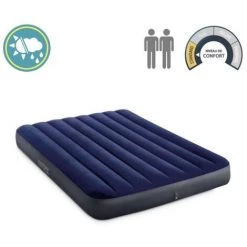 Matelas Gonflable Intex Downy Classic Fiber-Tech M 2 Places - 191 X 137 X 25 Cm -Matelas Soldes Boutique 16617549 4