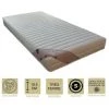 PROVENCE LITERIE Matelas Mémoire De Forme 58 Kg/m3 70x190 X 19,5 Cm Très Ferme + Oreiller Visco - 5 Zones De Confort - Noyau Mouse 35 Kg/m3 HD Haute Résilience - Hypoallergénique