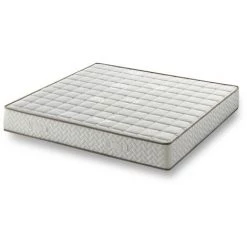 PROVENCE LITERIE Matelas 100x200 X 23,5 Cm + Oreiller Visco - Soutien Ferme - Mousse 40 Kg/m3 Haute Résilience - Hypoallergénique