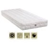 PROVENCE LITERIE Matelas Mémoire De Forme 60 Kg/m3 70x190 X 19 Cm Très Ferme + Oreiller Visco - Déhoussable Housse Lavable - 5 Zones De Confort - Ame Poli Lattex HR Haute Densité - Hypoallergénique