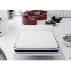 KBEDDING Memory Pure Matelas 160x200 H22 Memoire 9 Zones