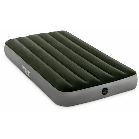 Matelas Gonflable Intex Downy Prestige 1 Personne + Gonfleur à Piles 1 Matelas Gonflable Intex Downy Prestige 1 Personne + Gonfleur à Piles